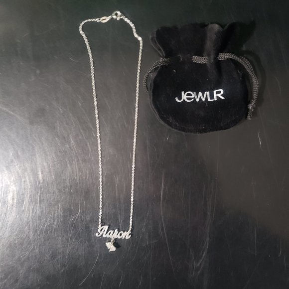 personalized name Aaron necklace - Picture 2 of 3